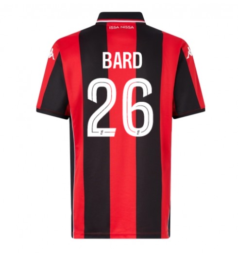 OGC Nice Melvin Bard  #26 Domácí Dres 2025-26 Krátký Rukáv OGC Nice Melvin Bard  #26 Domácí Dres 2025-26 Krátký Rukáv